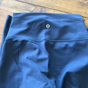 SOLD Lululemon Wunder Train High Rise Crop 23in
